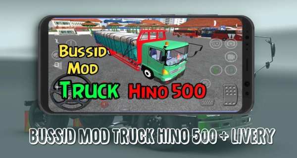 MOD Truck Hino 500 BUSSID screenshot 5