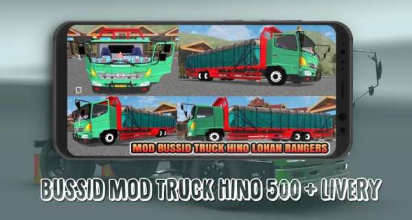 MOD Truck Hino 500 BUSSID screenshot 3