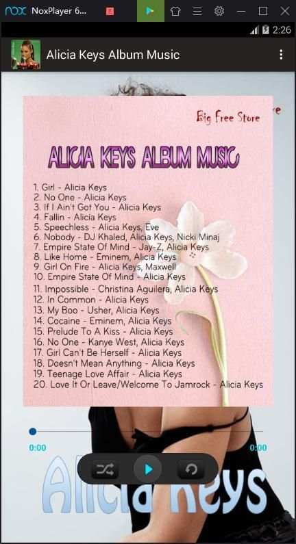 Alicia Keys Album Music स्क्रीनशॉट 2