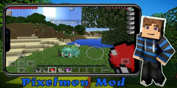 Mod Pixelmon MCPE screenshot 1