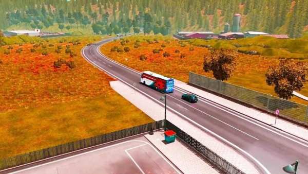 Bus Racing Game 2020:Heavy Tourist Bus Driver 3D screenshot 1