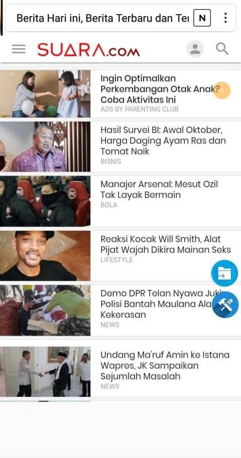 Browser Berita Viral screenshot 3