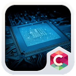 ikon Computer Tech C Launcher Theme