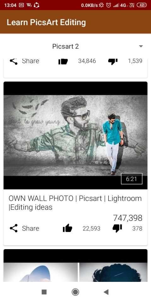Learn pics Editing स्क्रीनशॉट 3