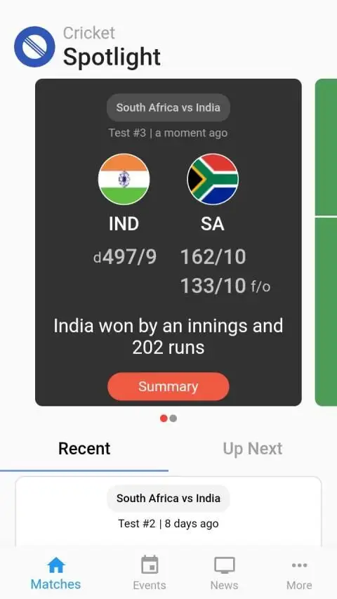 Live cricket scores cricsmith screenshot 7