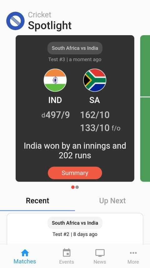 Live cricket scores cricsmith स्क्रीनशॉट 7