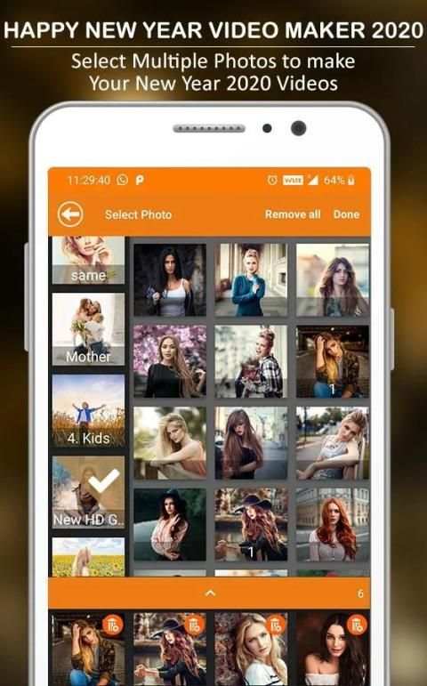 Happy New Year Photo Video Maker 2020 screenshot 6