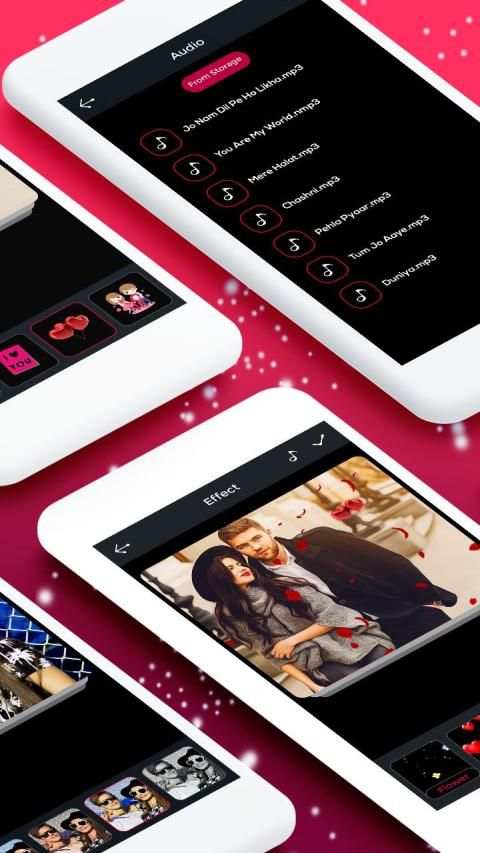 Love Effect Video Maker स्क्रीनशॉट 3