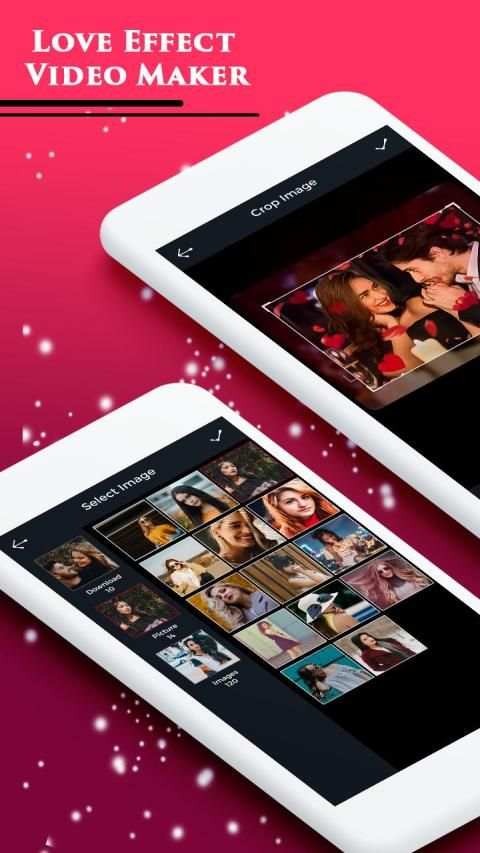 Love Effect Video Maker स्क्रीनशॉट 1