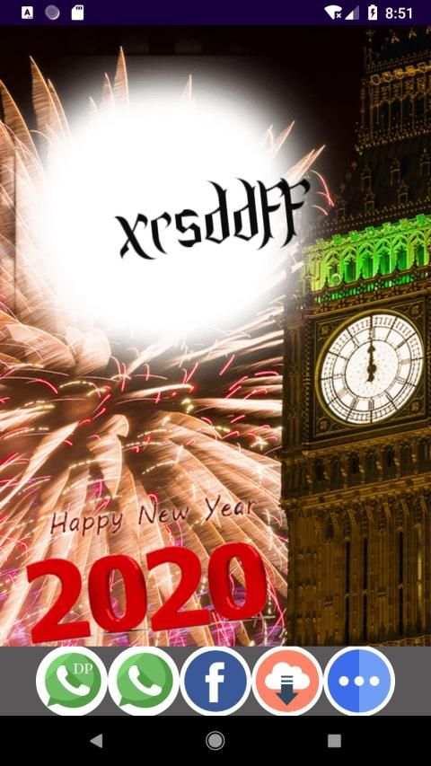 Happy New Year Frames screenshot 7