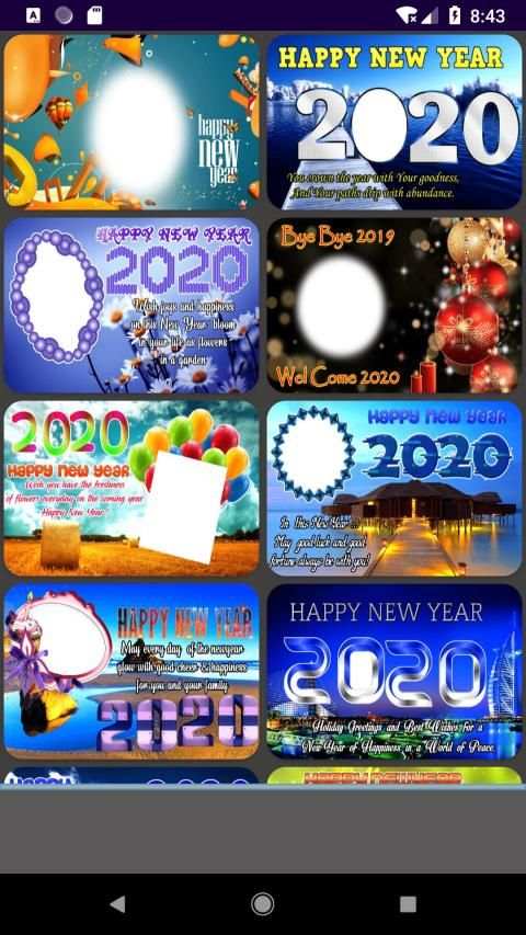 Happy New Year Frames screenshot 9