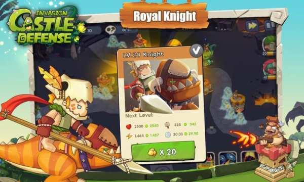 Castle Defense : Invasion स्क्रीनशॉट 2