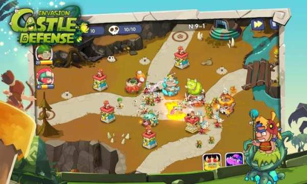 Castle Defense : Invasion स्क्रीनशॉट 10