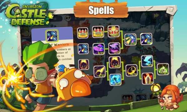 Castle Defense : Invasion स्क्रीनशॉट 3