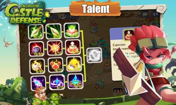 Castle Defense : Invasion स्क्रीनशॉट 5