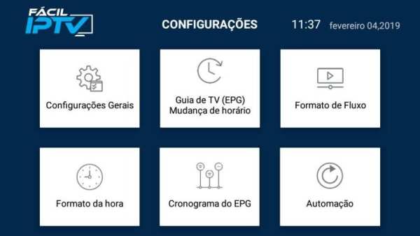 FACIL IPTV PLAYER screenshot 4