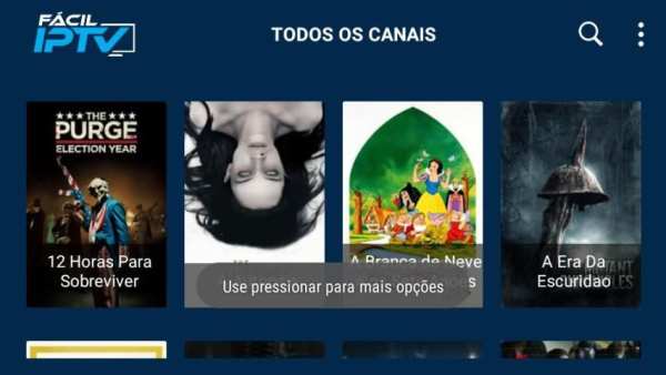 FACIL IPTV PLAYER screenshot 1
