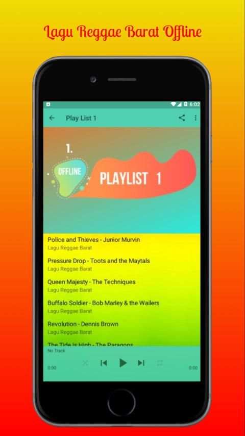 Lagu Reggae Barat Offline screenshot 6