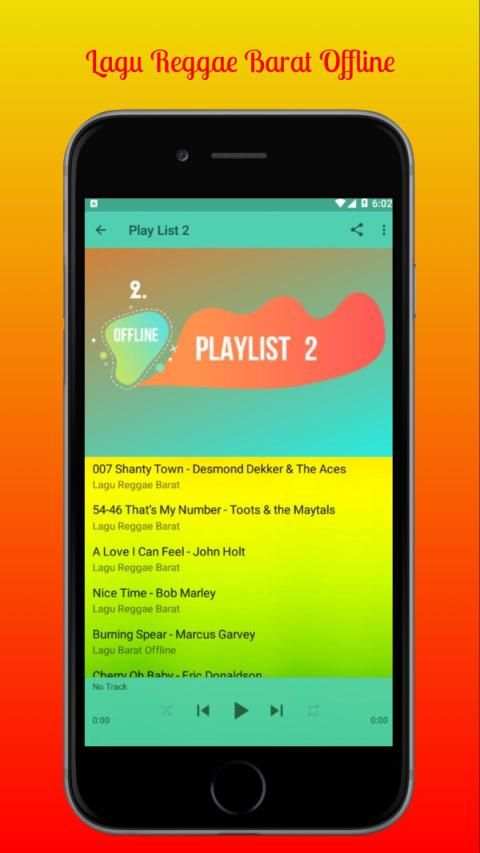 Lagu Reggae Barat Offline screenshot 4