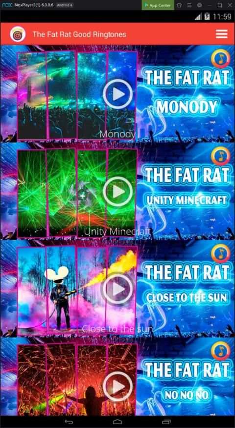 The Fat Rat Good Ringtones स्क्रीनशॉट 4