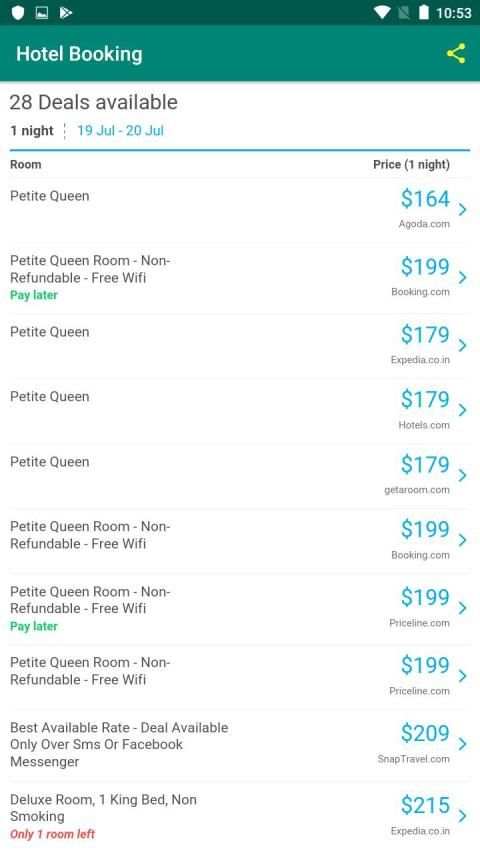 Hotel Booking स्क्रीनशॉट 6