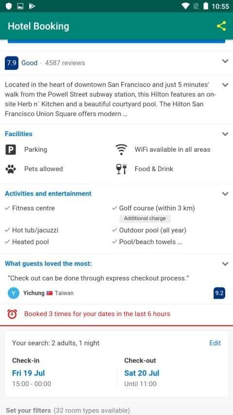 Hotel Booking स्क्रीनशॉट 4