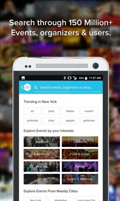 All Events in City - Discover Events On The GO स्क्रीनशॉट 1