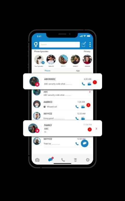 Gossip Messenger स्क्रीनशॉट 2