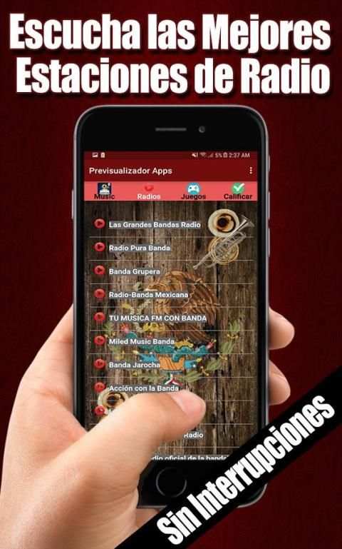 Musica Banda y Corridos Gratis screenshot 4