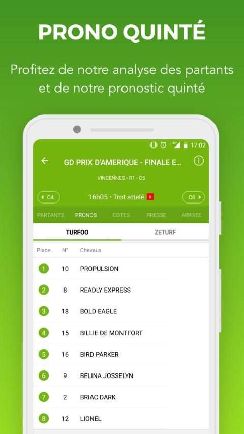 Turf résultats des courses screenshot 6