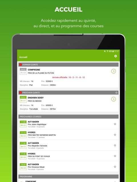 Turf résultats des courses screenshot 5