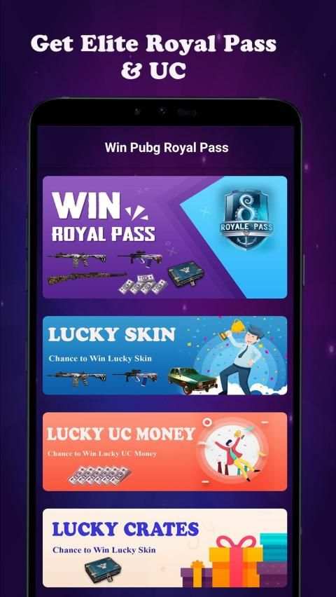 Win Royal Pass And UC For PUBG screenshot 4