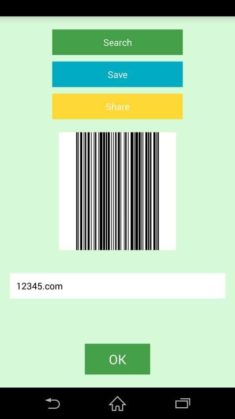 Generate QR_BarCode Hot Six स्क्रीनशॉट 1
