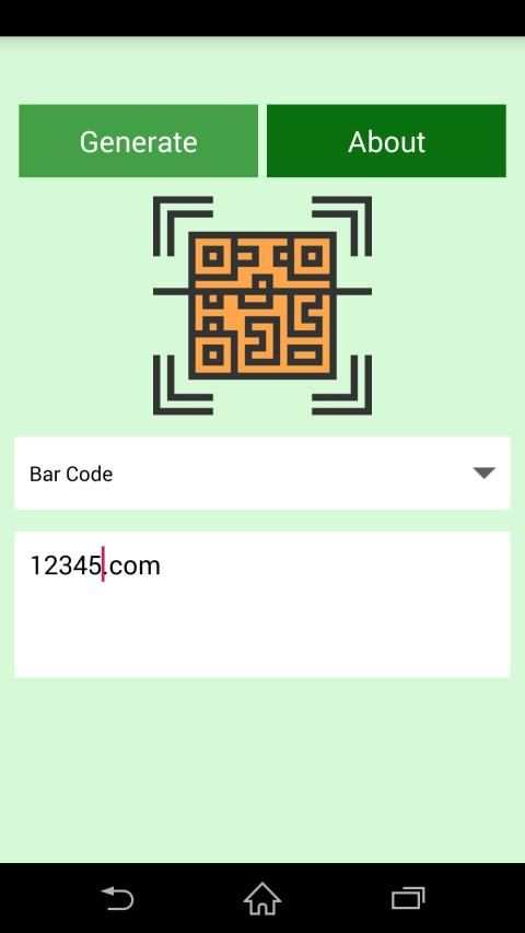 Generate QR_BarCode Hot Six स्क्रीनशॉट 2