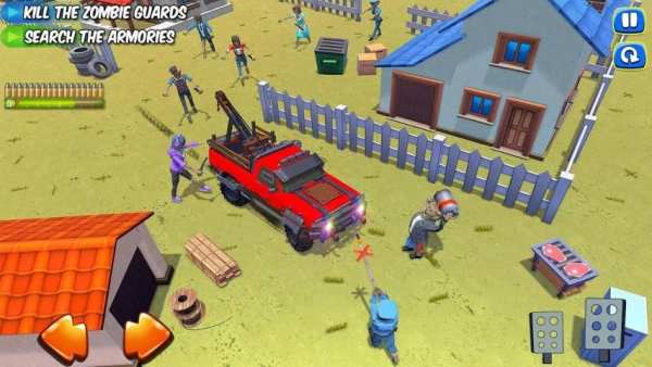Zombie Squad: Crash Racing Pickup स्क्रीनशॉट 4