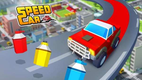 Speed Car 3D स्क्रीनशॉट 1