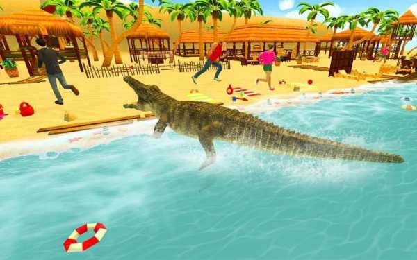 Hungry Wild Crocodile Attack Simulator screenshot 2