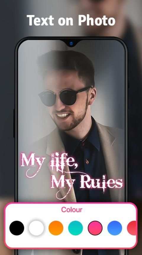 Text On Photo - Photo Editor With Quotes Maker screenshot 2