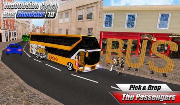Euro Coach Bus Drive Simulator screenshot 1