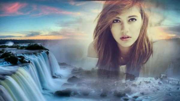 Waterfall Photo Frame स्क्रीनशॉट 1