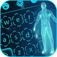 Hologram Keyboard Theme