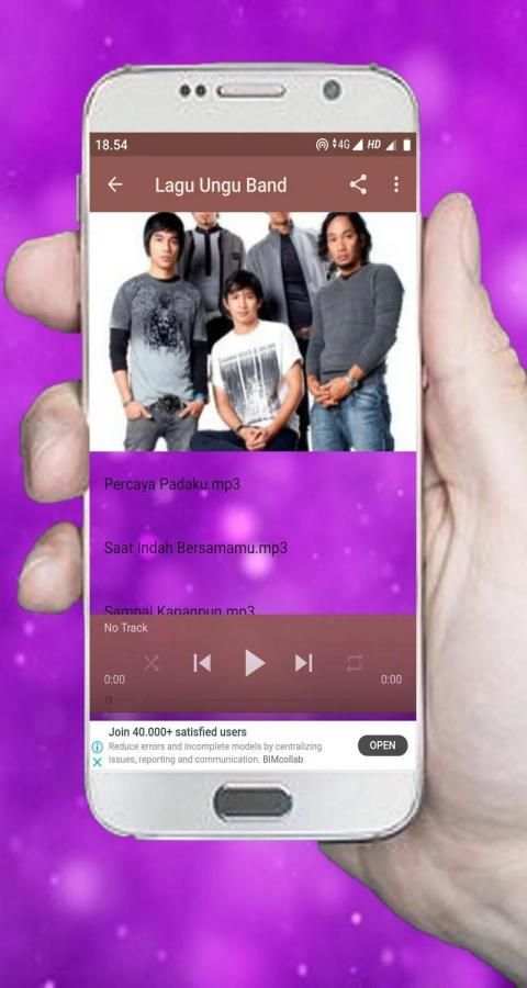 Lagu Ungu Band Offline screenshot 2