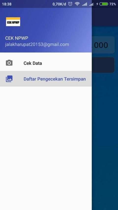 Cek NPWP 1 تصوير الشاشة