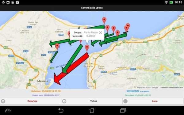 Correnti Stretto di Messina screenshot 3