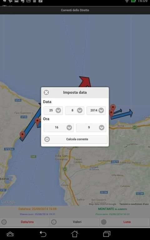 Correnti Stretto di Messina screenshot 2