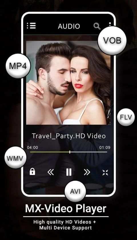 SX Video Player - All Formate HD Video Player 2020 स्क्रीनशॉट 3