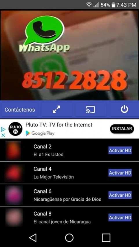 Nica Tv – IPTV Nicaragua – Televisión Digital स्क्रीनशॉट 1