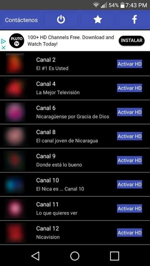 Nica Tv – IPTV Nicaragua – Televisión Digital screenshot 4