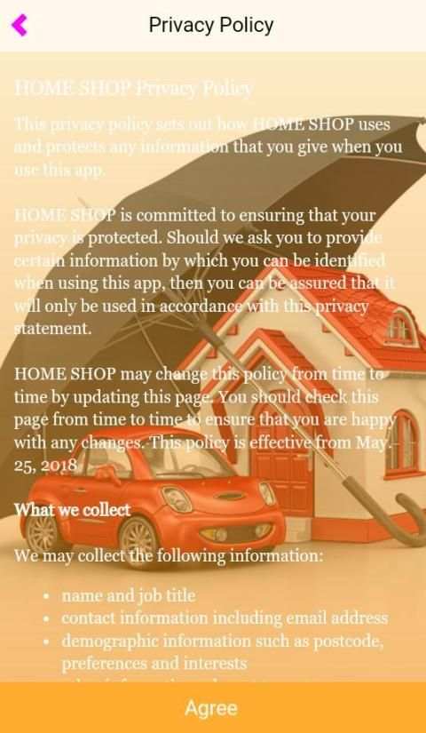 Home online shop screenshot 3