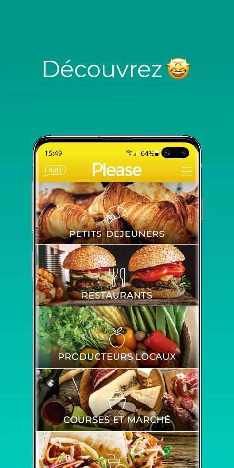 Please - Livraison de restaurants et commerces screenshot 8
